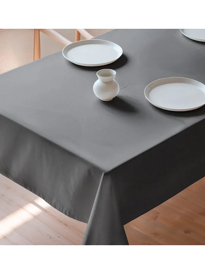 Tischdecke "Zen" in Anthrazit