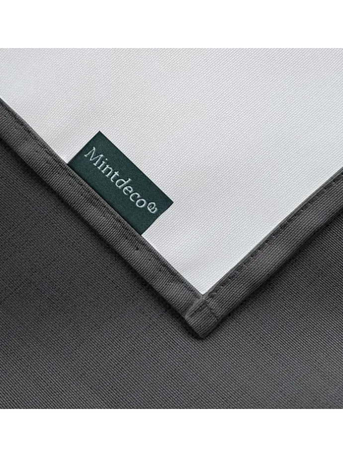 Tischdecke "Zen" in Anthrazit