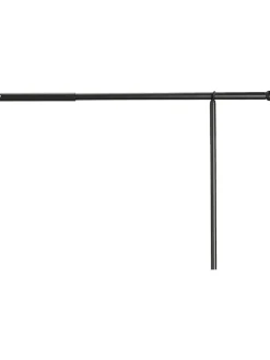 Tisch-Dekorationsgestell in Schwarz - (B)250 x (H)90 x (T)4 cm