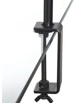 Tisch-Dekorationsgestell in Schwarz - (B)250 x (H)90 x (T)4 cm