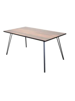 Tischgruppe- 5teilig Napoli in braun