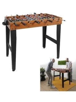 Tischkicker in Hellbraun - ab 3 Jahren