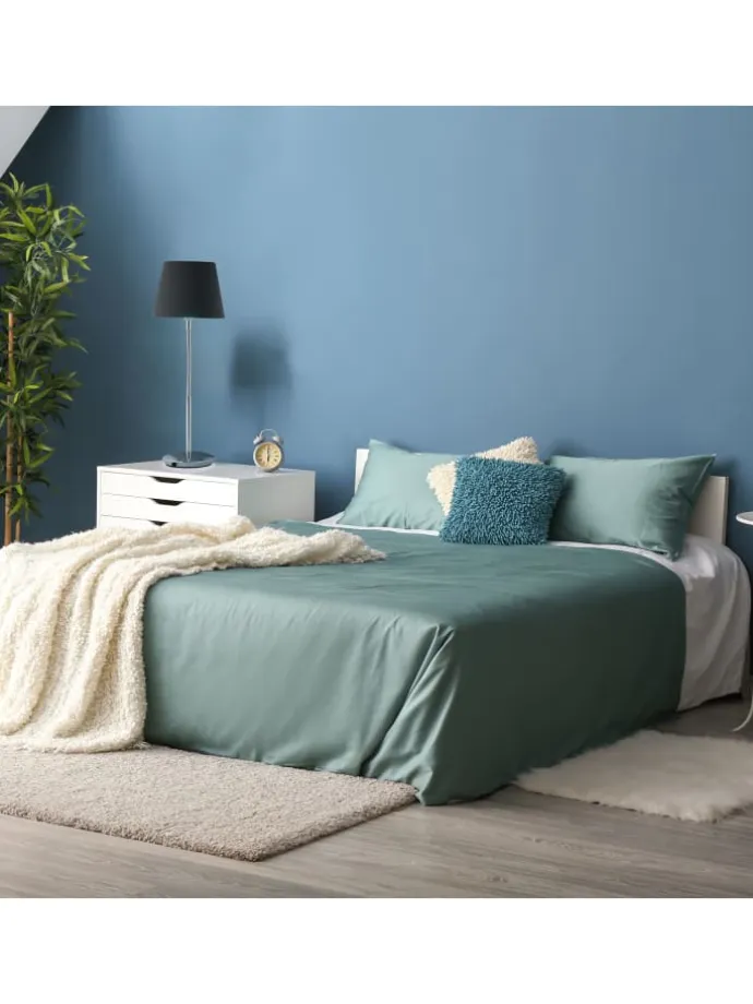 Tischlampe in Grau/ Silber - (H)47 x Ø 17 cm