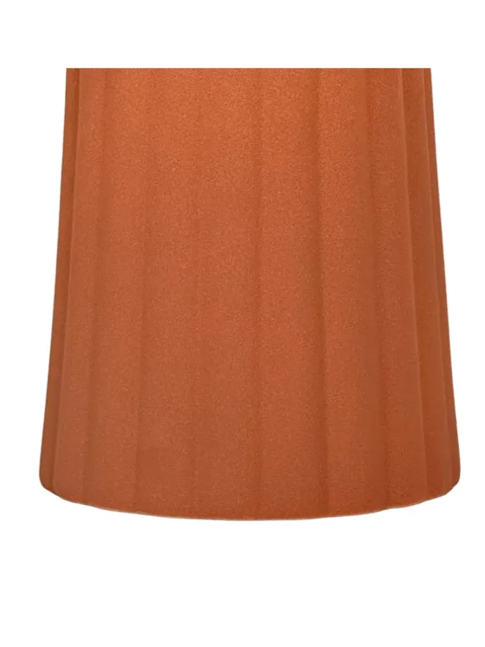 Tischlampe in Terracotta - (H)42 x Ø 23 cm