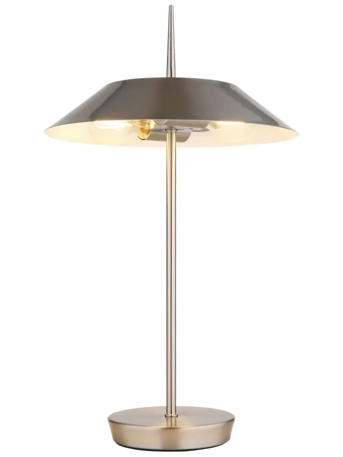 Tischleuchte "BRENLOR" in silver