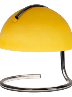 Tischleuchte "Burano" in Gelb - (H)25 x Ø 23,5 cm