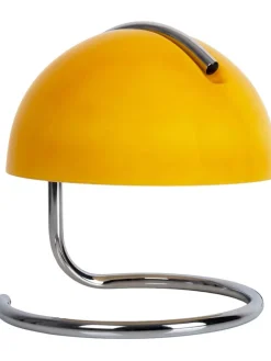 Tischleuchte "Burano" in Gelb - (H)25 x Ø 23,5 cm