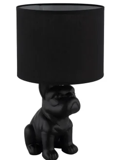 Tischleuchte ''Dogo'' in Schwarz - (B)23,3 x (H)40 x (T)22 cm