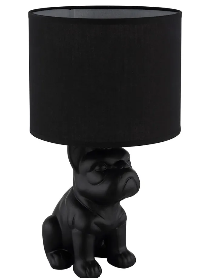 Tischleuchte ''Dogo'' in Schwarz - (B)23,3 x (H)40 x (T)22 cm