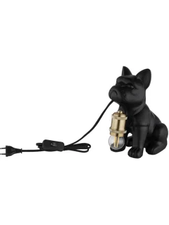 Tischleuchte ''Dogo'' in Schwarz - (B)19,5 x (H)24 x (T)12,5 cm