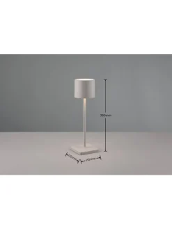 Tischleuchte FERNANDEZ in Ultimate Grau