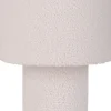 Tischleuchte "Fluffy" in Weiß - (H)31 x Ø 23 cm