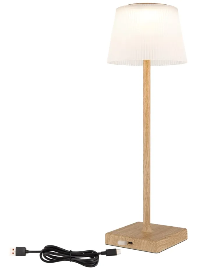 Tischleuchte "GREGOIR" in brown