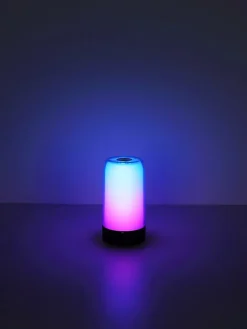 Tischleuchte in Farbwechsel - (H)18,8 x Ø 10 cm