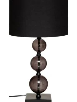 Tischleuchte in schwarz