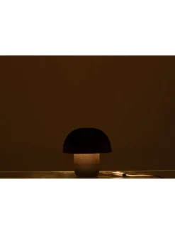 Tischleuchte in Schwarz - (H)20 x Ø 20 cm