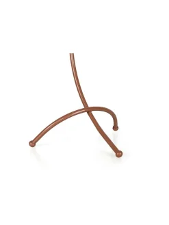 Tischleuchte in Weiß/ Hellbraun - (B)23 x (H)43 cm