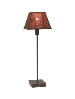 Tischleuchte "Pearl" in braun