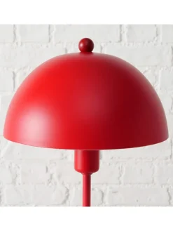 Tischleuchte "Petunia" in Rot - (H)41 cm