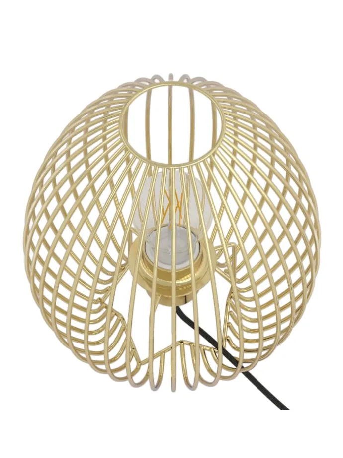 Tischleuchte ROCAR in Gold