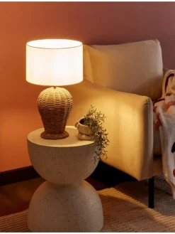 Tischleuchten FURELOS in /Weiß - (W) 30 x (H) 49 x (L) 30 cm