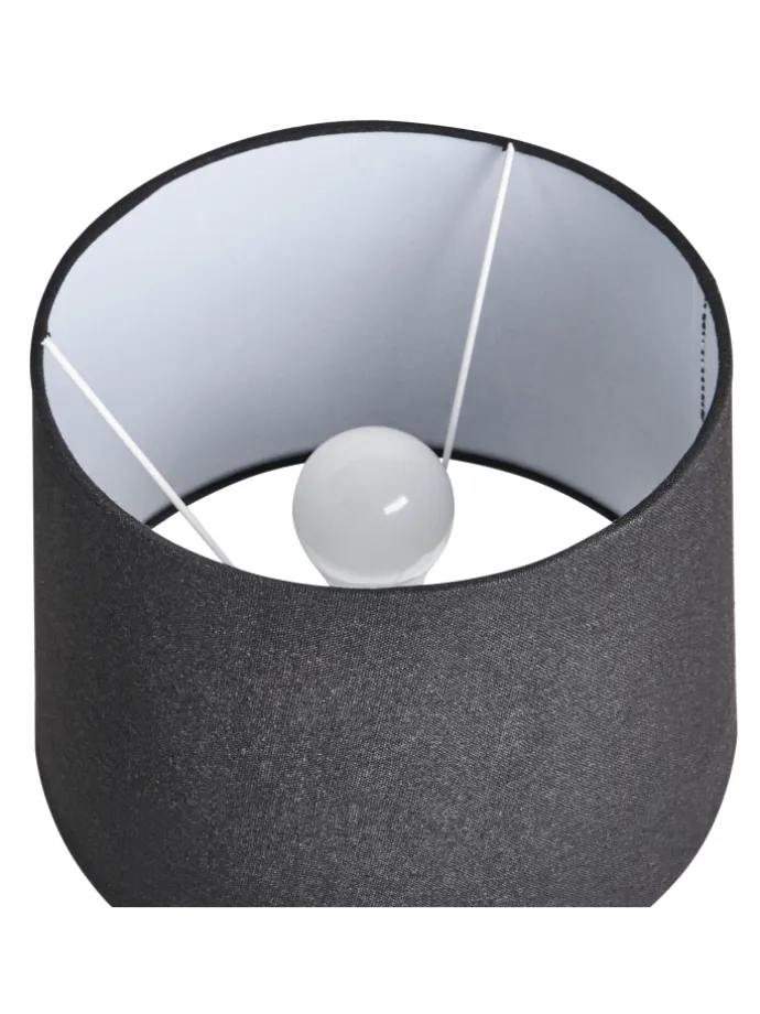 Tischleuchten MONTAGUA in Grau/Schwarz - (W) 28 x (H) 46 x (L) 28 cm