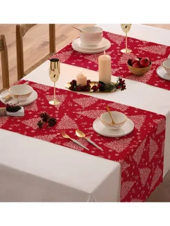 Tischläufer "Christmas Bethlem" in Rot