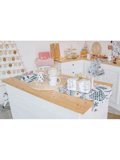 Tischläufer "Christmas" in Bunt - (L)140 x (B)40 cm