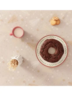 Tischläufer ''Christree'' in Beige/ Gold