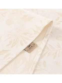 Tischläufer ''Flenor'' in Weiß/ Gold