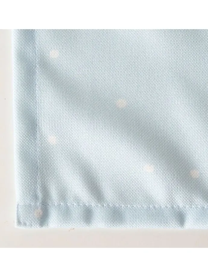 Tischläufer "Fynn" in Hellblau/ Hellbaun - (L)140 x (B)40 cm