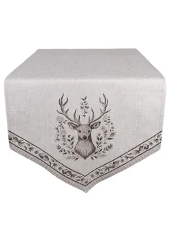 Tischläufer in Braun - (L)160 x (B)50 cm