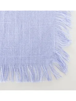 Tischläufer "Lenea" in Hellblau - (L)140 x (B)40 cm