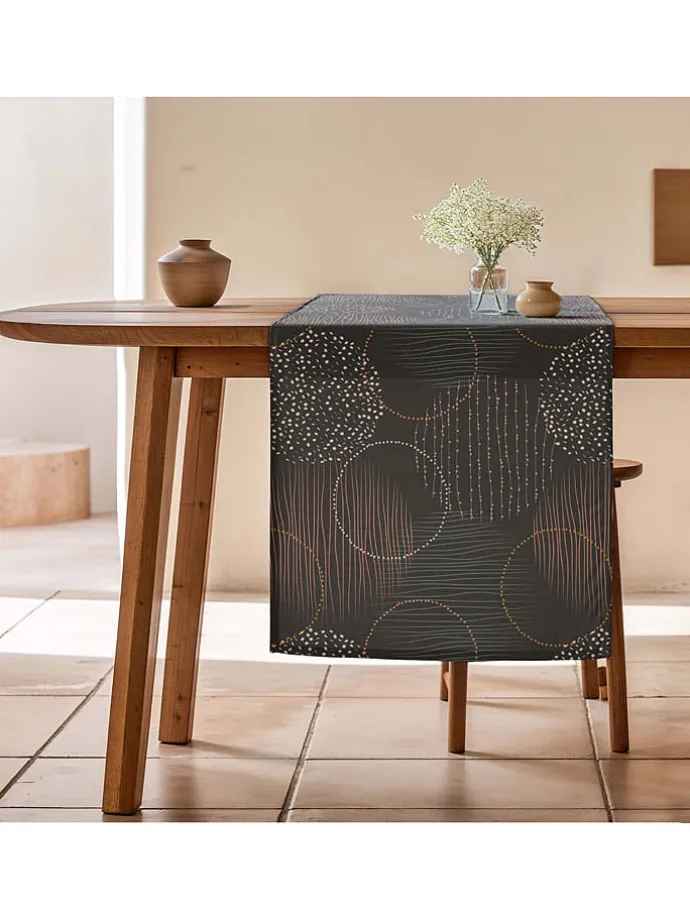 Tischläufer "Naroa" in Anthrazit