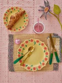 Tischset in Beige/ Grau - (L)32 x (B)44 cm