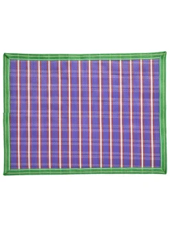 Tischset in Lila/ Grün - (L)32 x (B)42 cm