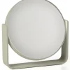 Tischspiegel "Ume" in Grün - (H)19,5 x Ø 19 cm