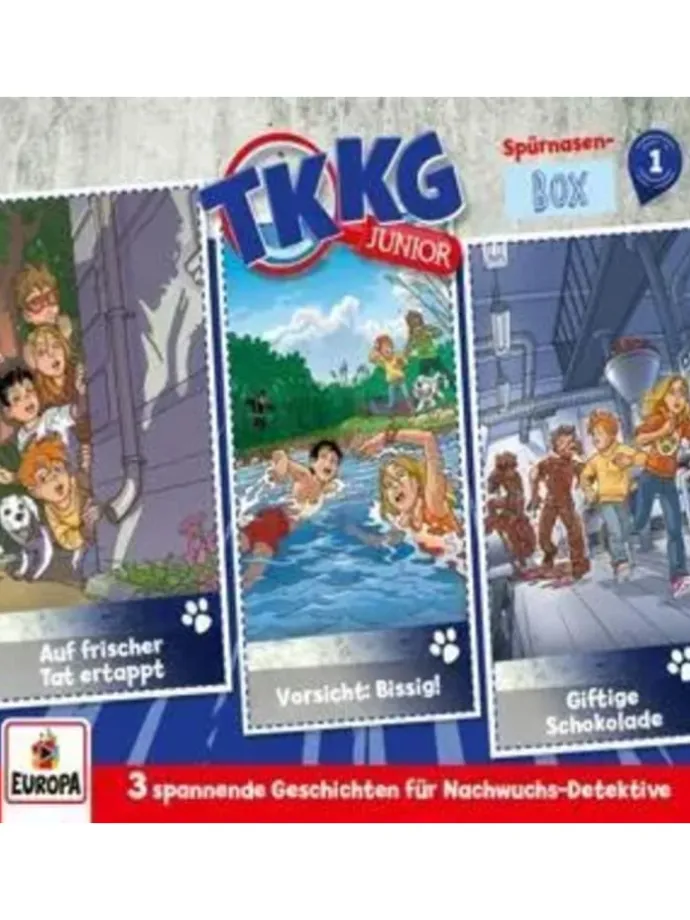 TKKG Junior 3er Box 01 Folgen 1-3 (3 Audio-CD's)