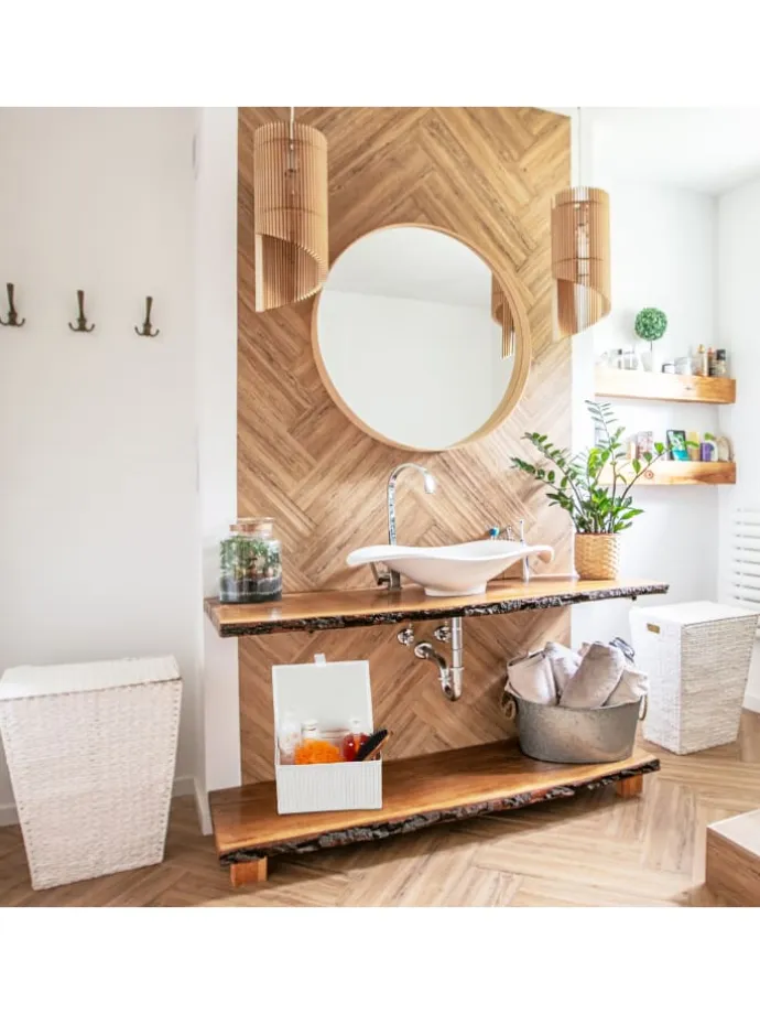 3-tlg. Aufbewahrungskorb Set in Weiß