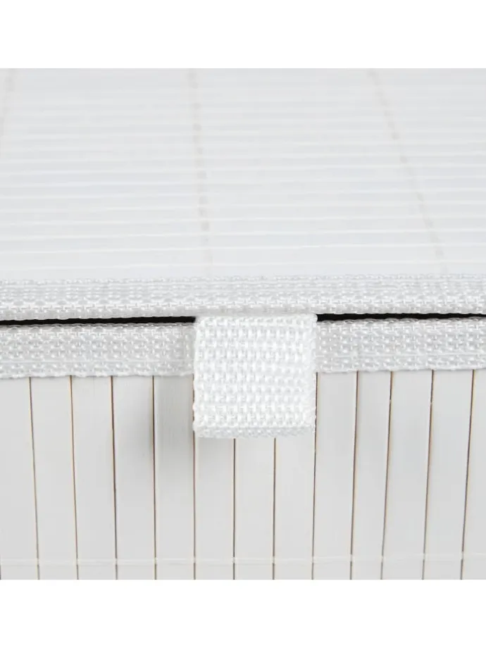 3-tlg. Aufbewahrungskorb Set in Weiß