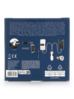 2tlg. Autozubehör-Set in Schwarz