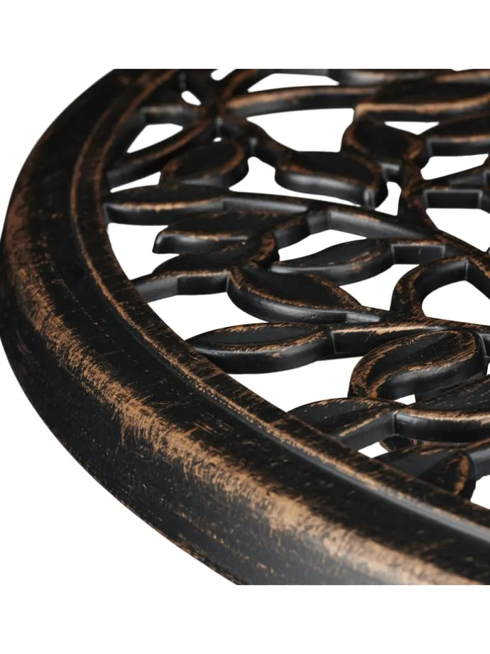 3tlg. Balkonmöbel Set in Bronze