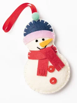 14tlg. Bastelset "Mini Filzinies Schneemann" - ab 8 Jahren