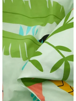 2tlg. Bettwäsche-Set in Grün