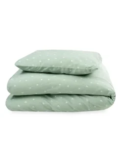2tlg. Bettwäsche-Set "Stary" in Grün
