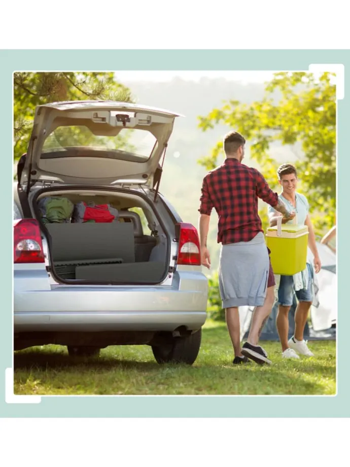 3-tlg. Bierzeltgarnitur in Braun