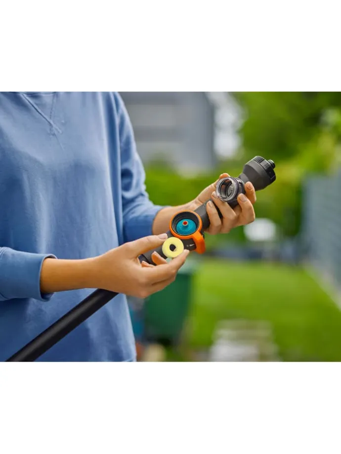 3tlg. Cleansystem-Set mit Stiel "Hard" in Schwarz