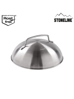 3tlg. Edelstahl-Burger-Set