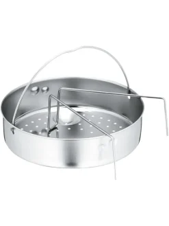 2tlg. Edelstahl-Dampgareinsatz-Set - Ø 22 cm