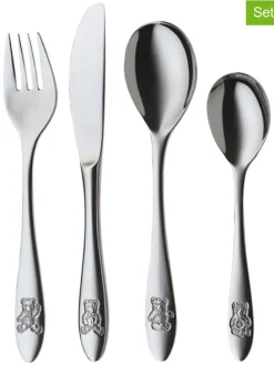 4tlg. Edelstahl-Kinderbesteck-Set "Pezzy"